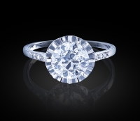 Solitaer-Brillant-Ring